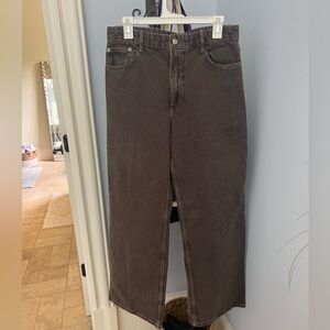 Blackish grey Zara jeans
